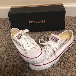 Converse low tops. Brand new. Women’s size 8.